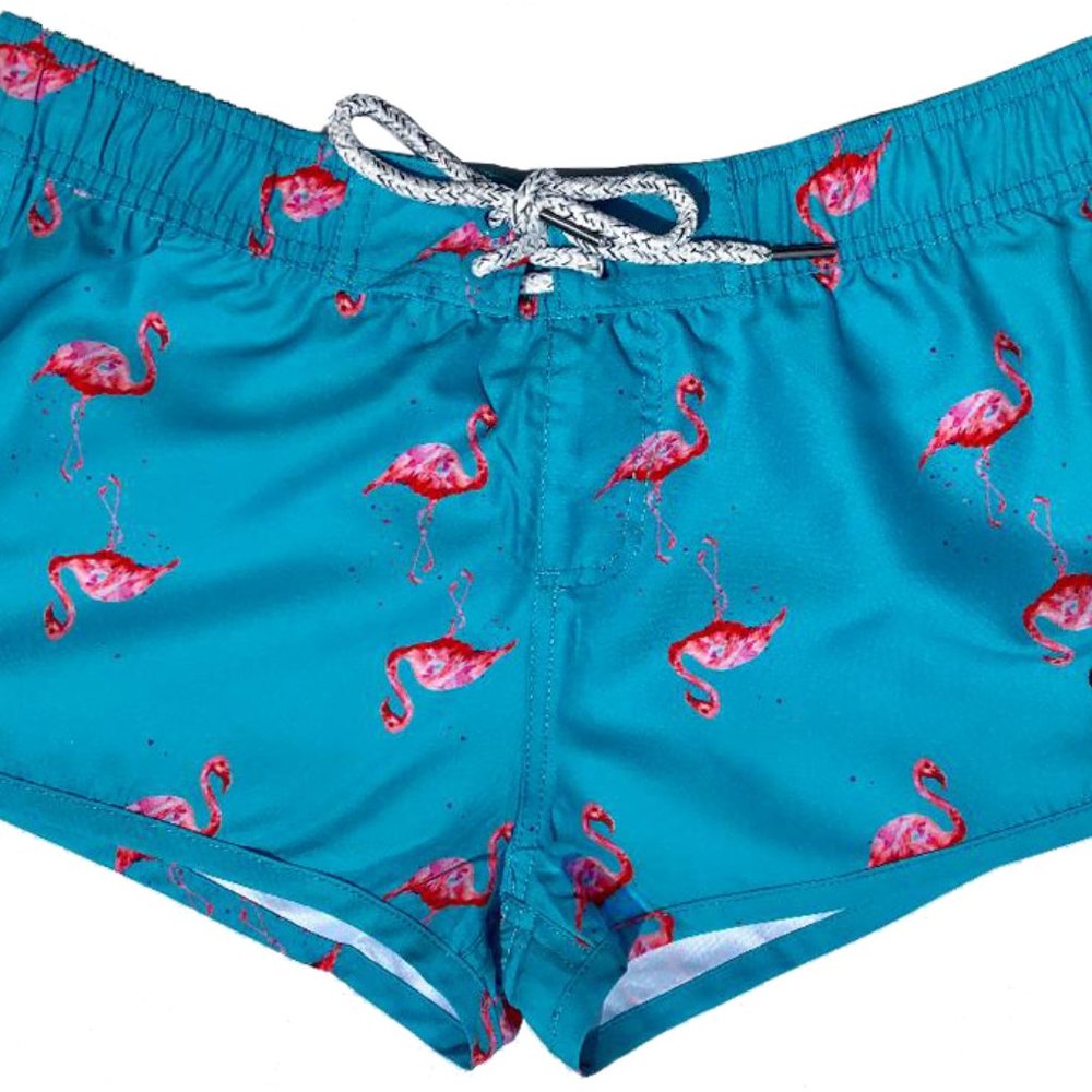 flamingo womens trunks